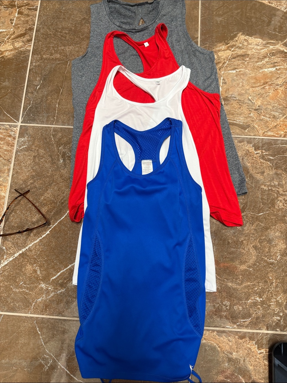 Surce Unknown Women’s Tank Tops — Blue, White, Red, Gray